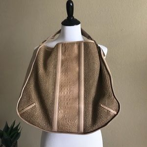 Talbots Large Shoulder Tote Bag